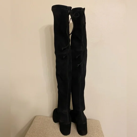 $995 STUART WEITZMAN TIELAND OVER-THE-KNEE BOOTS - Picture 10 of 16